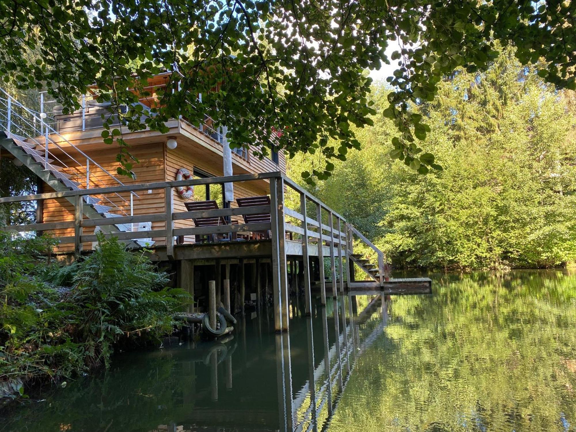 Les Cabanes De Koad'Dour - Sejour Spa Dans Les Arbres Les Portes du Coglais Exterior foto