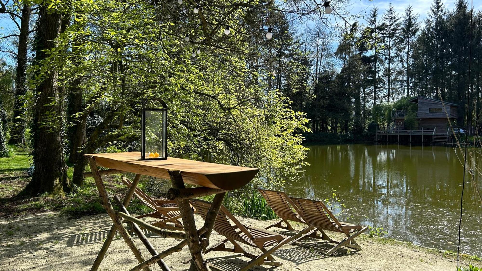 Les Cabanes De Koad'Dour - Sejour Spa Dans Les Arbres Les Portes du Coglais Exterior foto